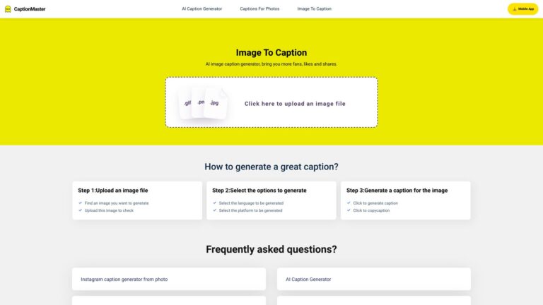 New Captionmaster AI Tool Review