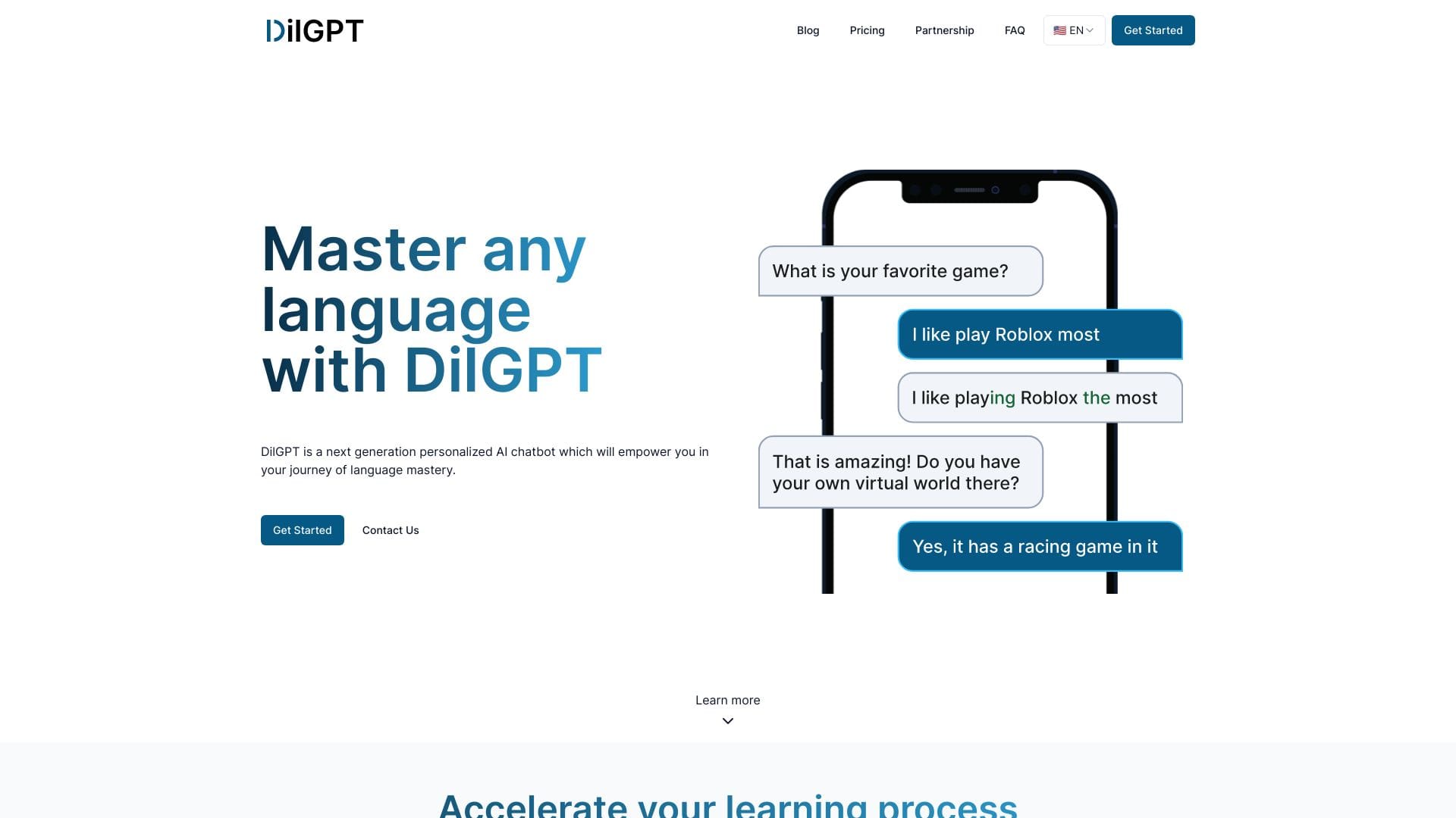 DilGPT logo