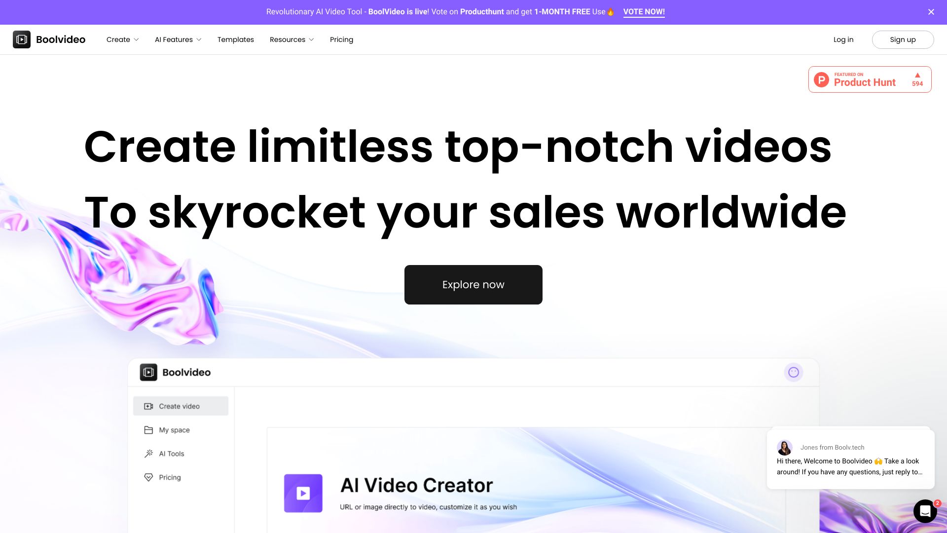 Boolvideo logo