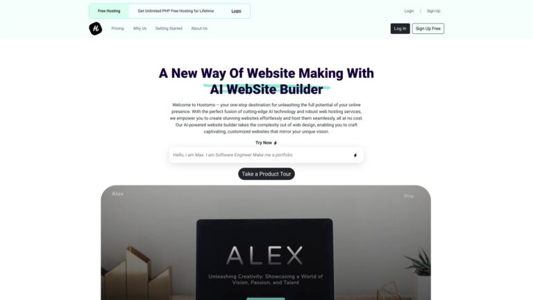 Innovative Hostomo AI Tool Review
