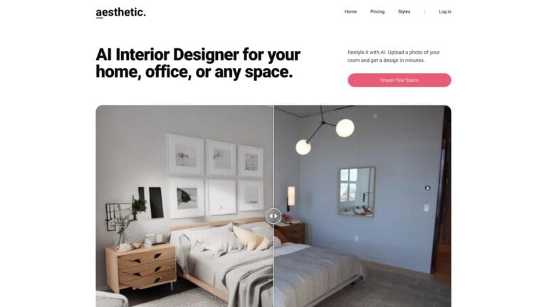 Powerful Aesthetic Room AI AI Tool Review