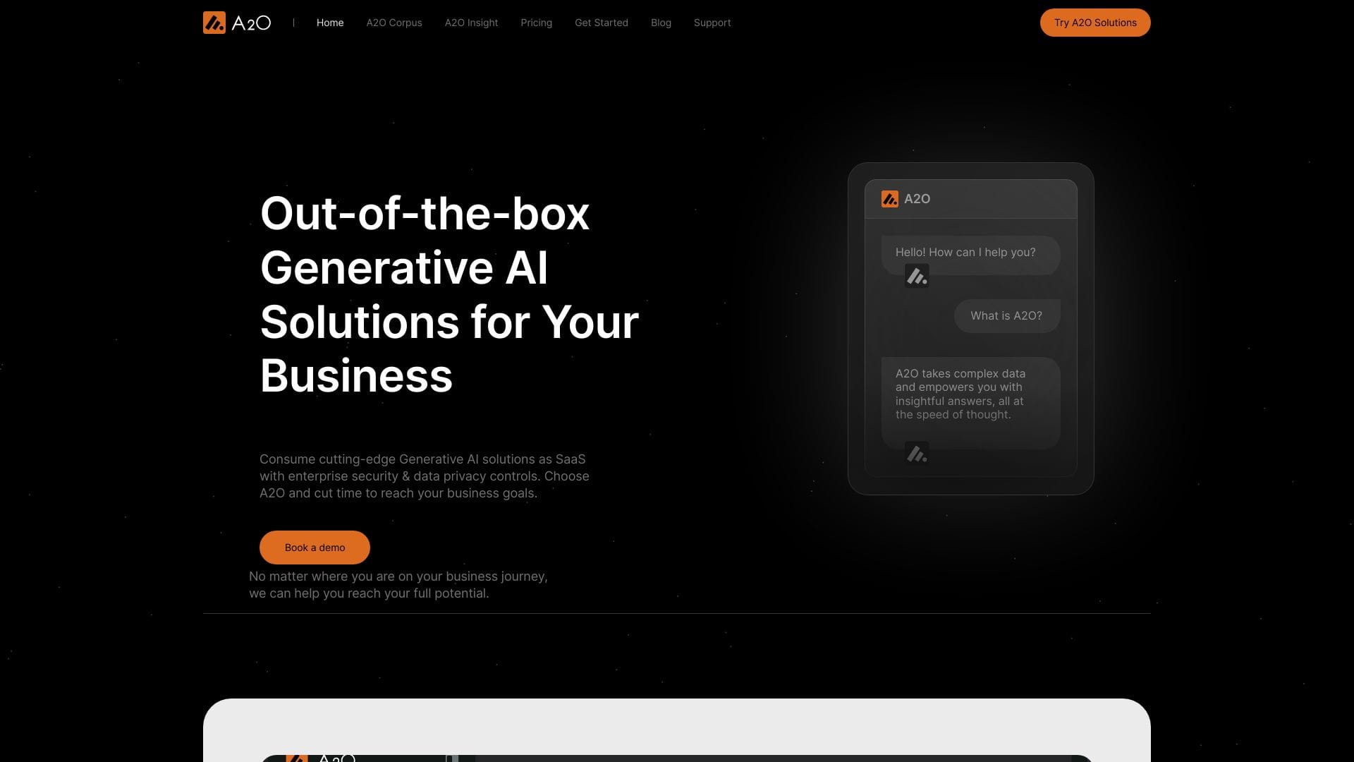 A2O AI logo