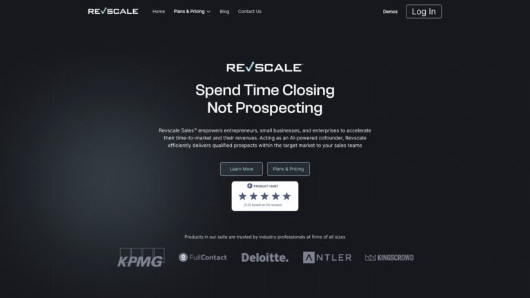 Popular Revscale Sales AI Tool Review