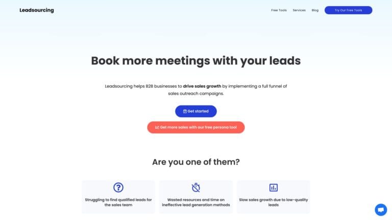 New Leadsourcing AI Tool Review