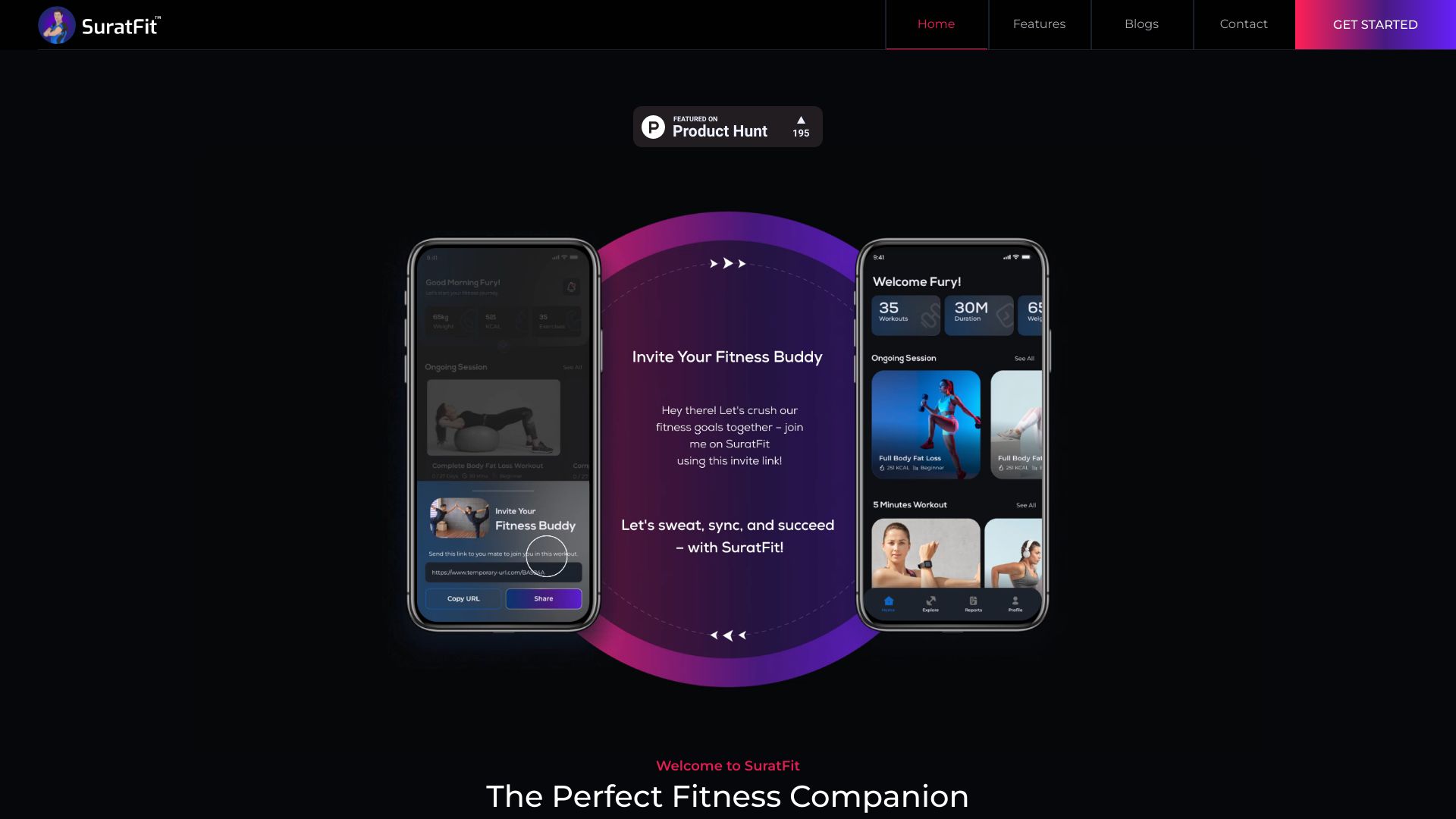 SuratFit logo