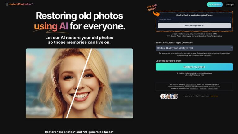 Trending Restorephotos.pro AI Tool Review