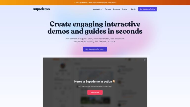 Innovative Supademo AI Tool Review