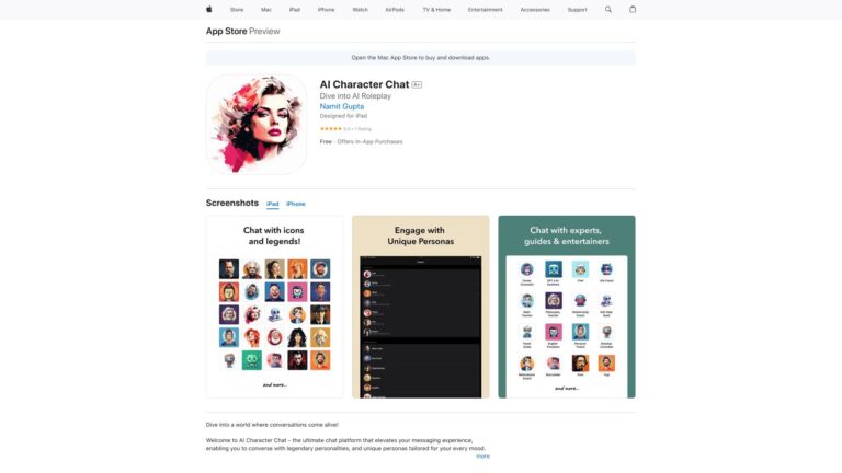 Smart AI Personas & Characters AI Tool Review