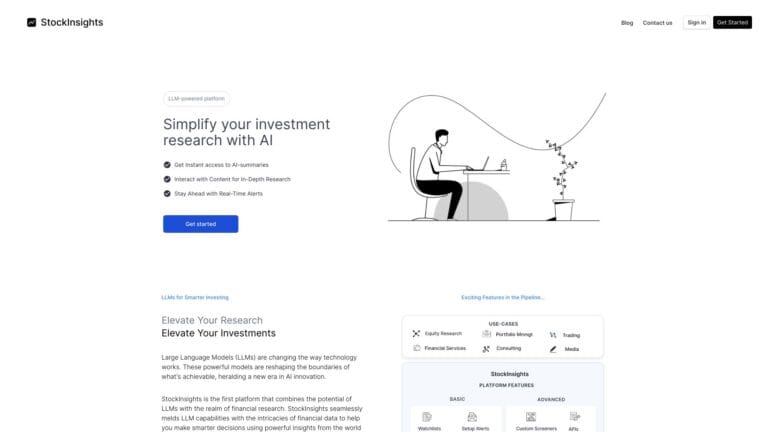 Trending Stockinsights AI AI Tool Review