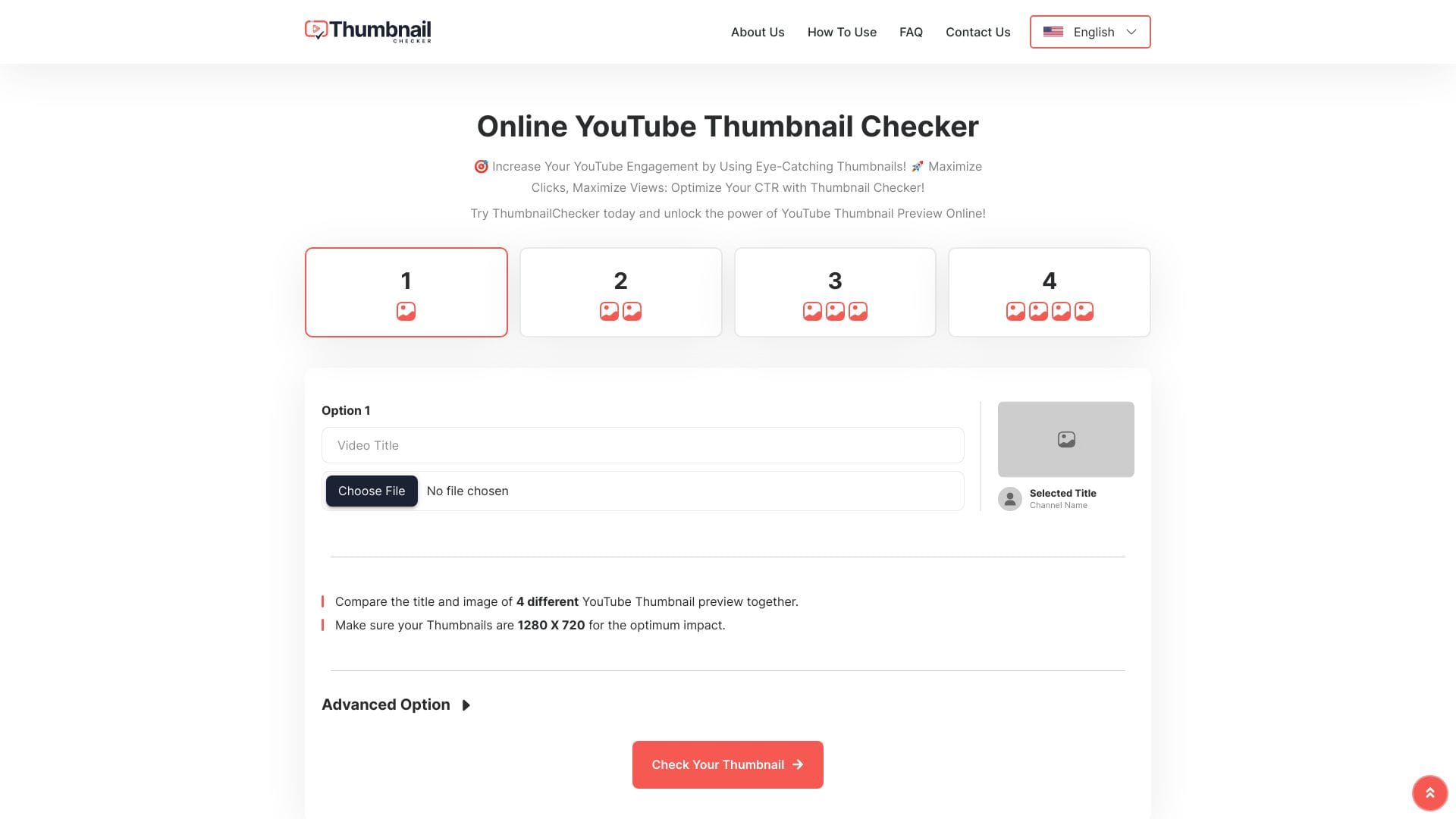 ThumbnailChecker logo