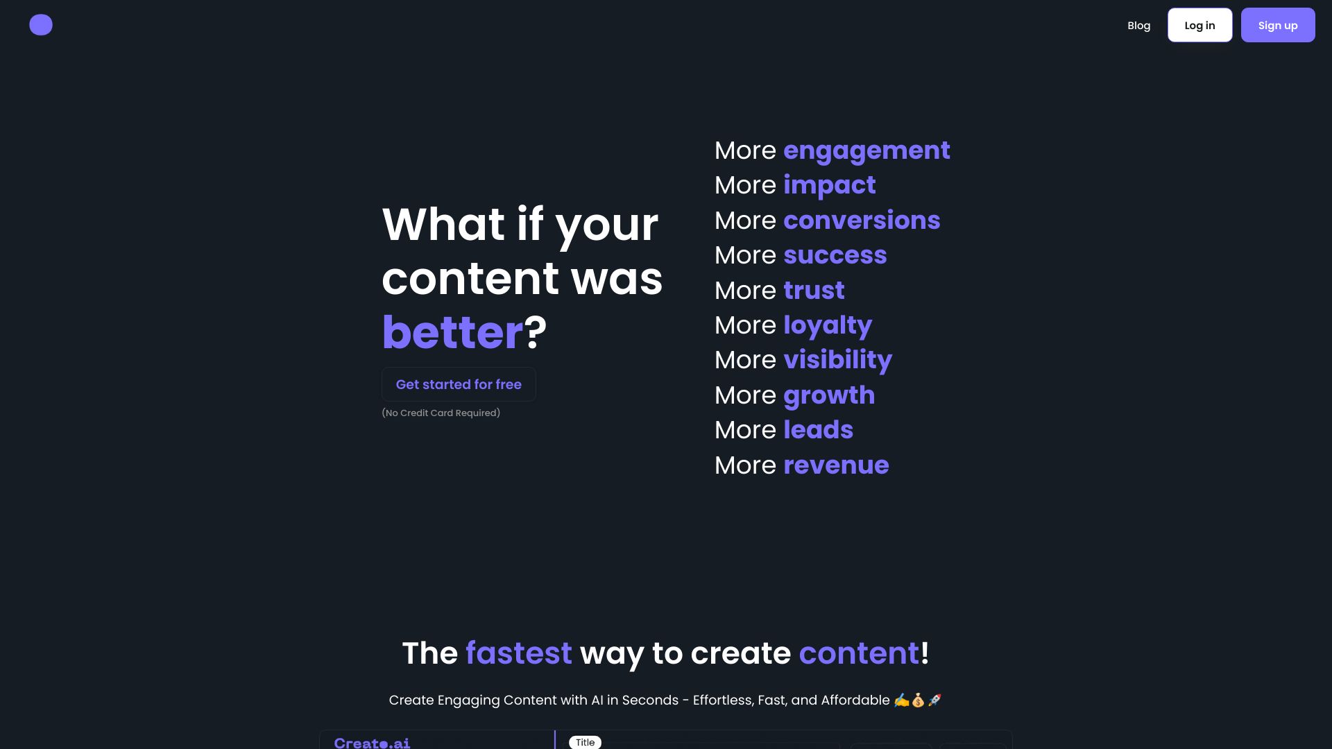 Creato.ai & Bubble logo