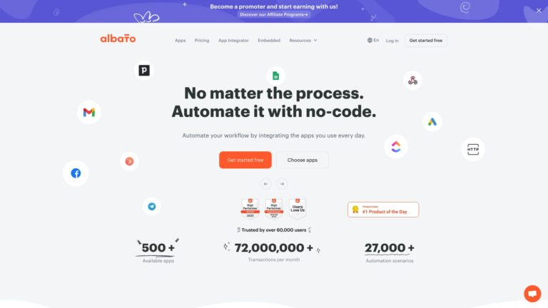 Free Albato AI Tool Review