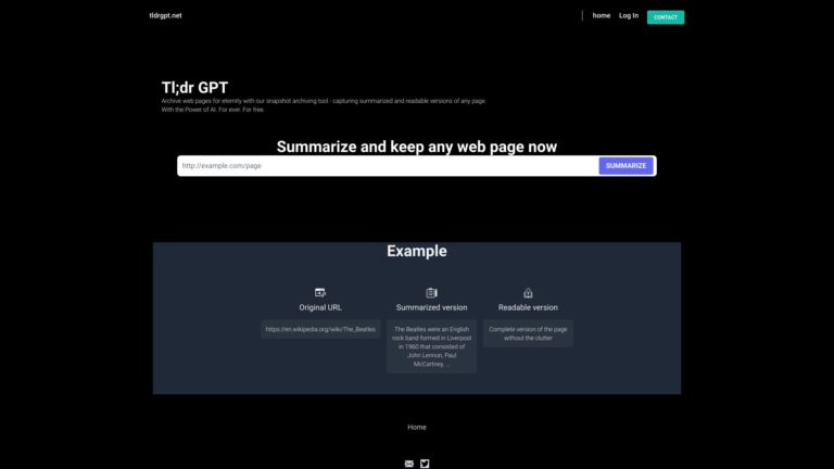 New Tldrgpt.net AI Tool Review