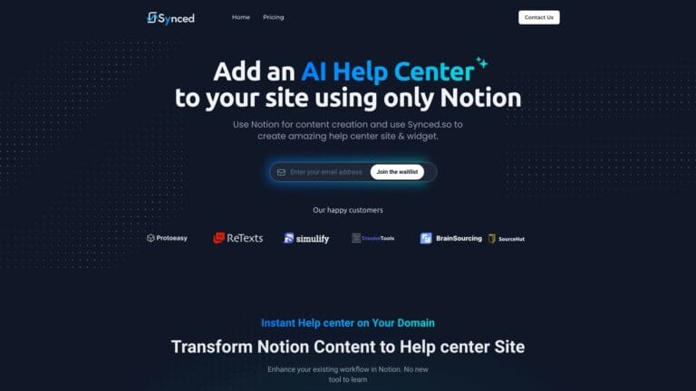 Popular Synced.so AI Tool Review