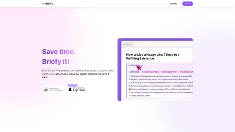 Advanced Briefy AI Tool Review