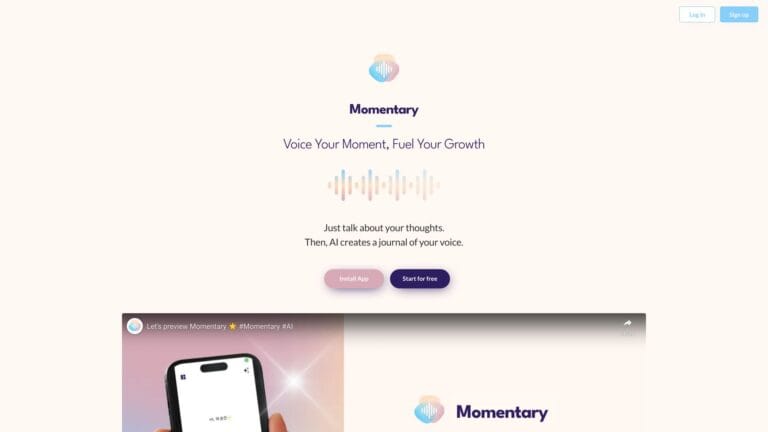 Popular Momentary AI Tool Review