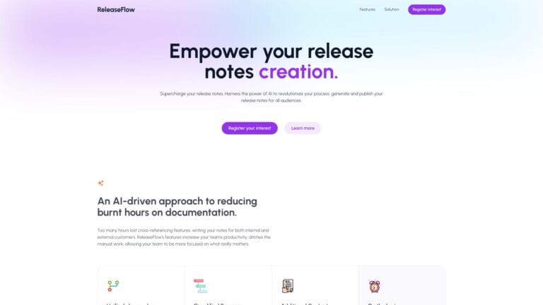 New AI Release Notes Generator AI Tool Review