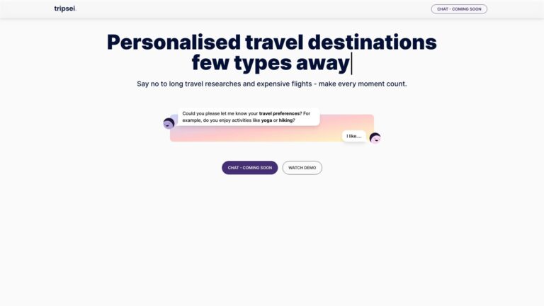 Smart Tripsei AI Tool Review