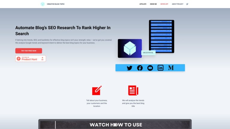 Popular Creativeblogtopic AI Tool Review