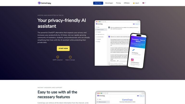 New Camocopy AI Tool Review