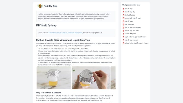 Powerful AI Based Drosophila Trapping Solution AI Tool Review