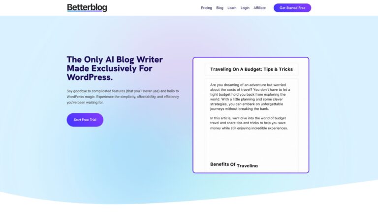 Trending Bettterblog.ai AI Tool Review