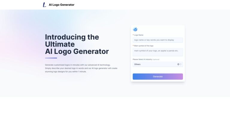 Best AI Logo Generator AI Tool Review
