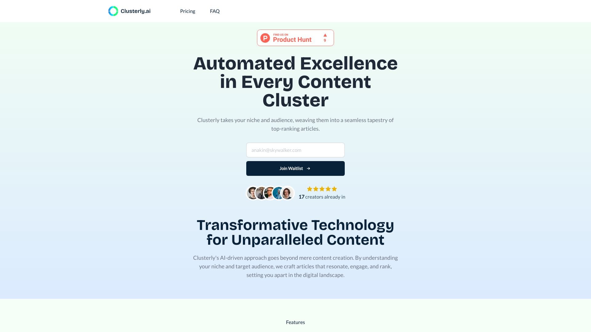Clusterly.ai logo