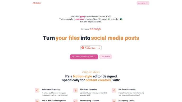 Advanced Camoo AI Tool Review