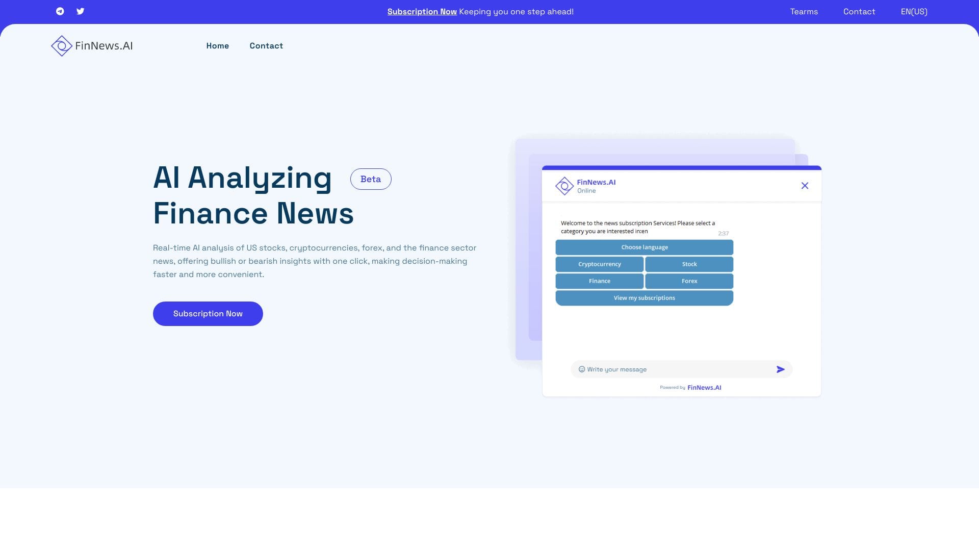 FinNews.AI logo