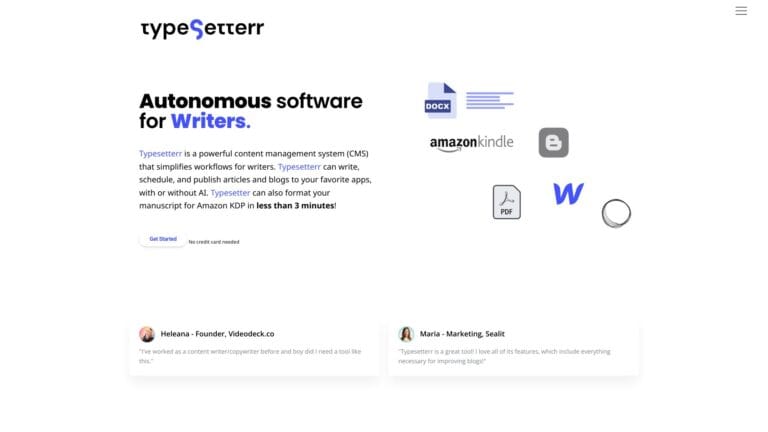 New Typesetterr AI Tool Review
