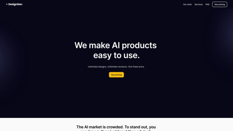 Popular Designgen AI Tool Review