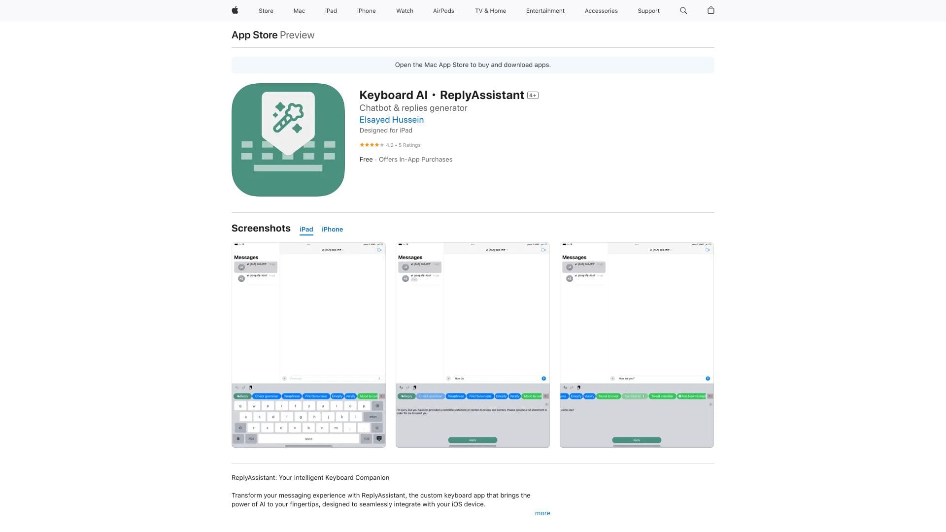 AI Keyboard・ReplyAssistant logo
