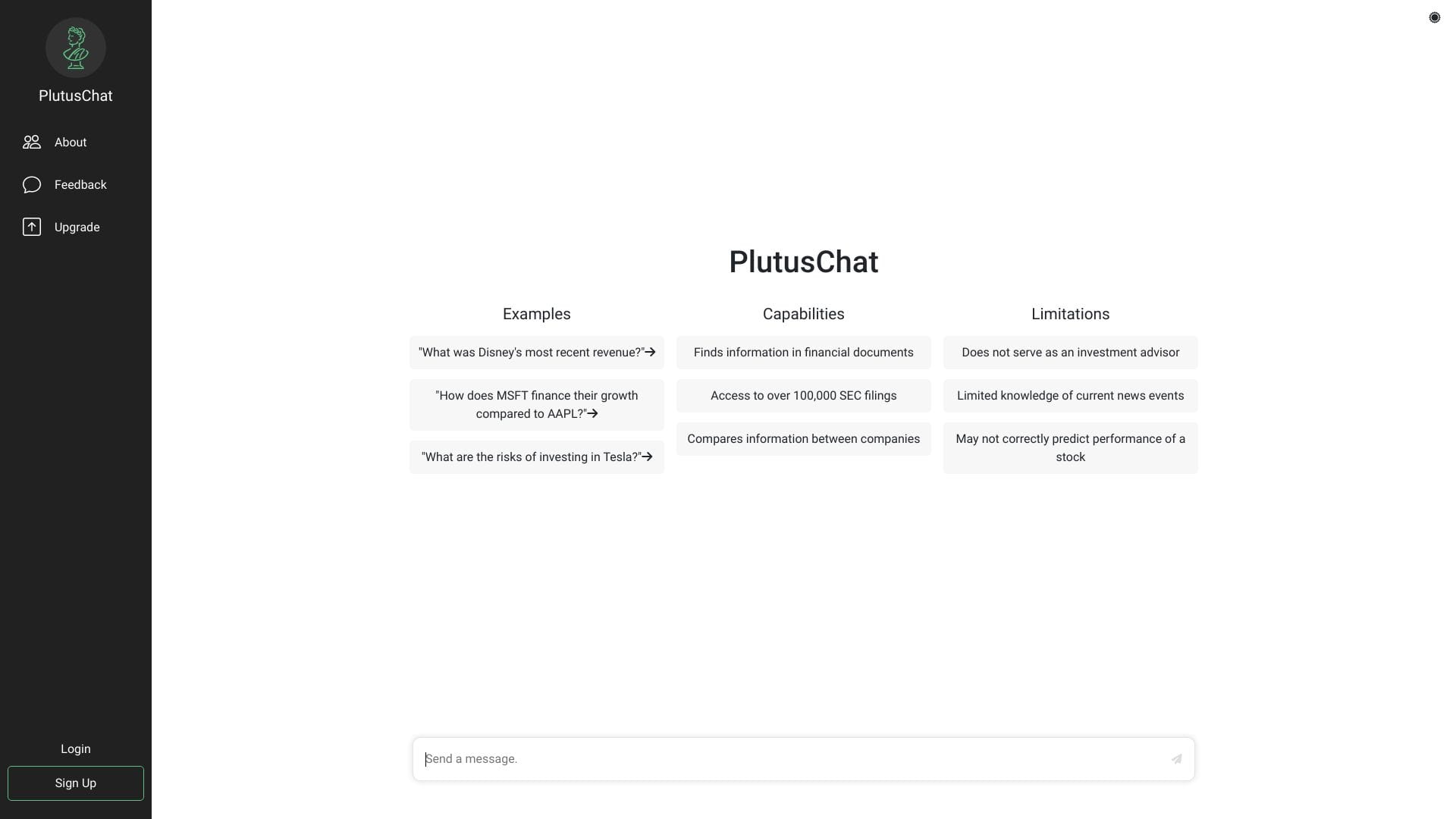 PlutusChat logo