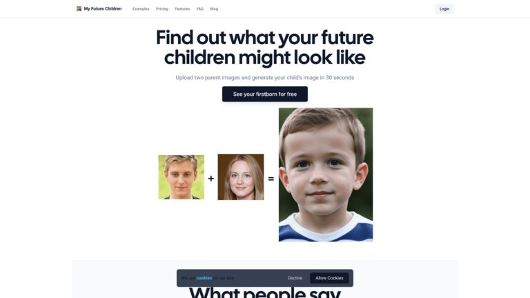 Top My Future Children AI Tool Review