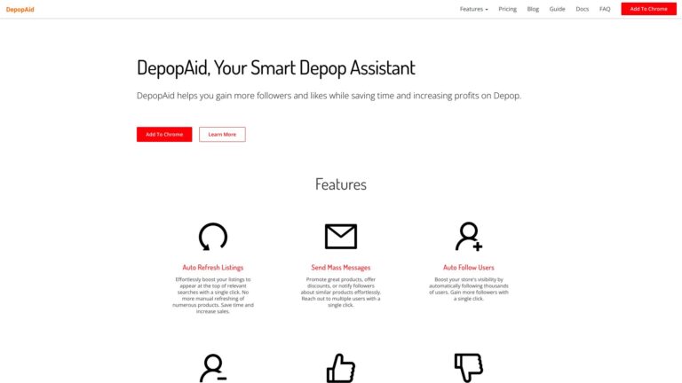 Smart Depopaid AI Tool Review