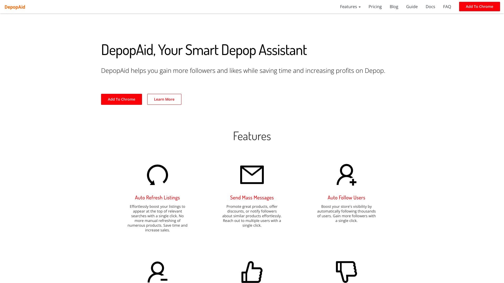 DepopAid logo