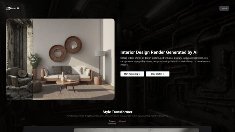 Smart Interior Render AI AI Tool Review