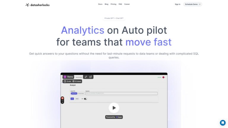 Top Data Sherlocks AI Tool Review