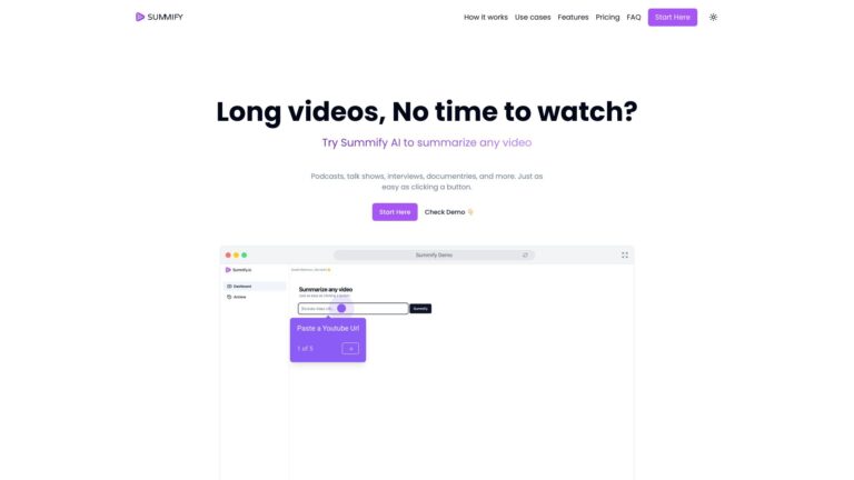 Powerful Summify AI Tool Review
