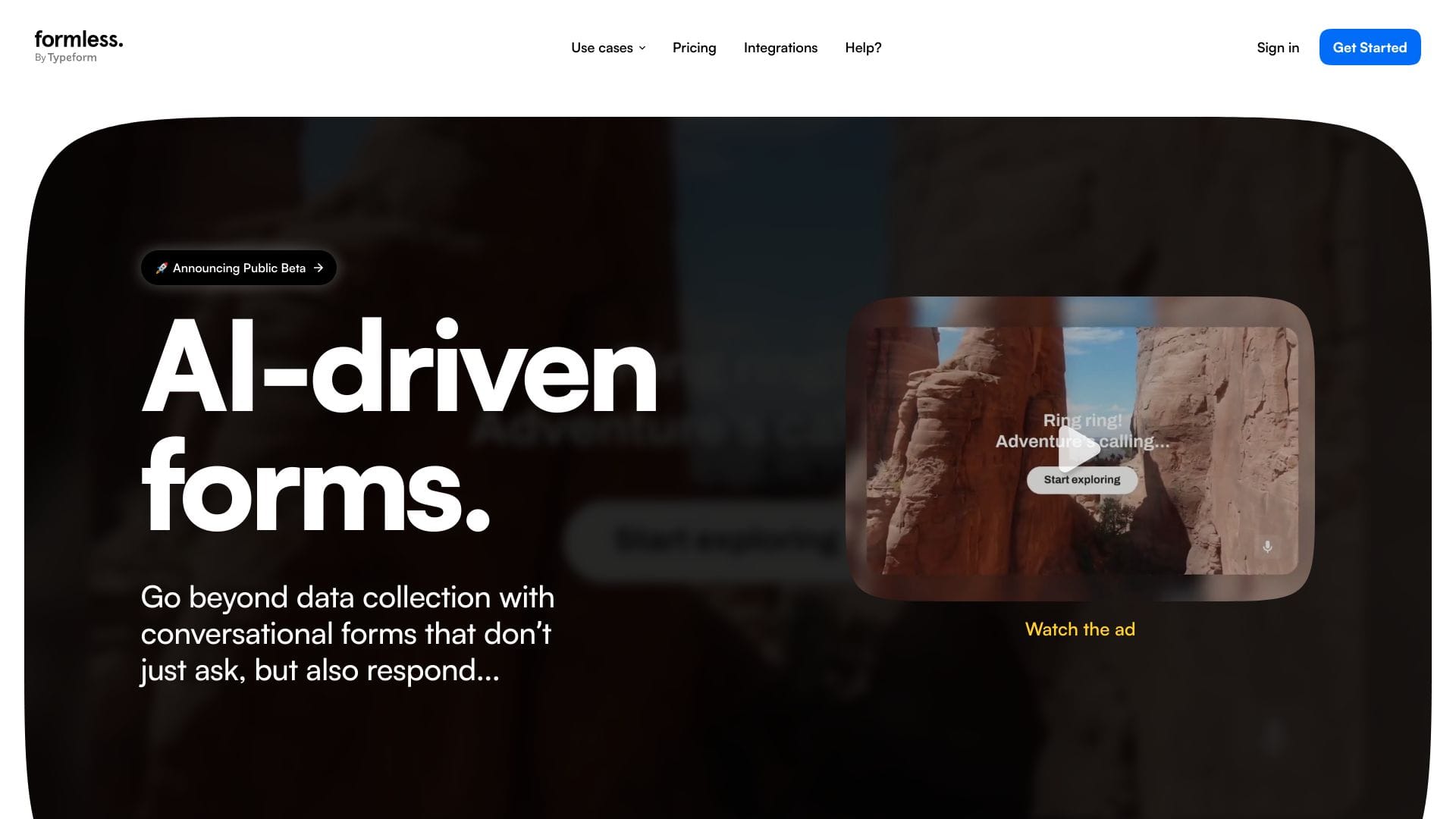 Formless by Typeform logo