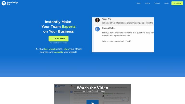 Top Knowledgebot.ai AI Tool Review