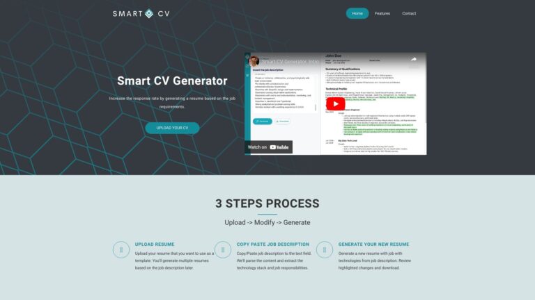 Free Smart Cv Generator AI Tool Review