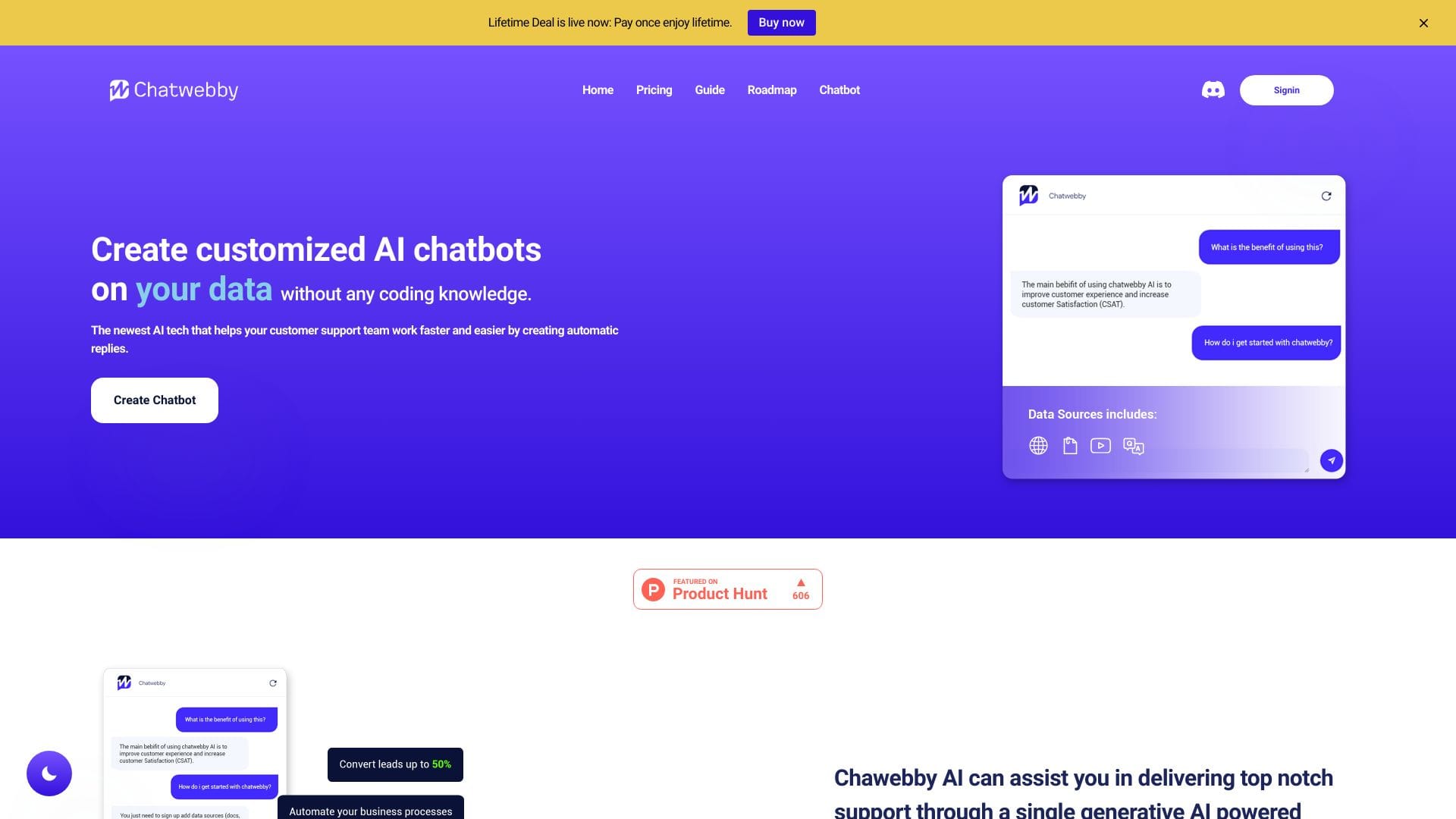 ChatWebby logo