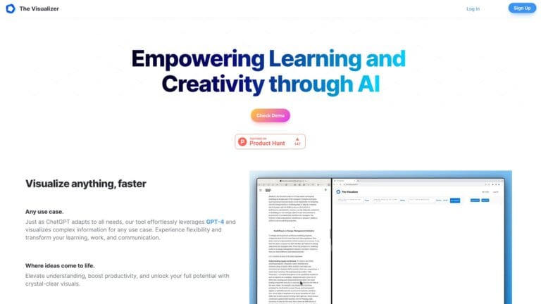 Free The Visualizer AI AI Tool Review
