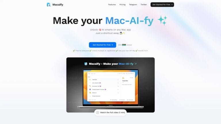 New Macaify AI Tool Review
