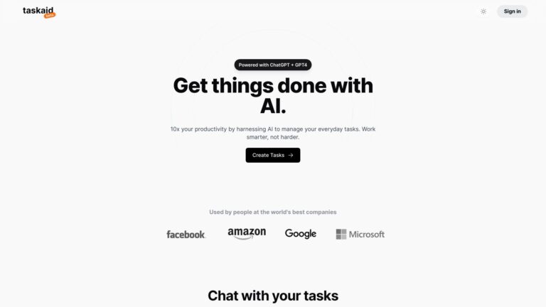 Smart Taskaid AI AI Tool Review