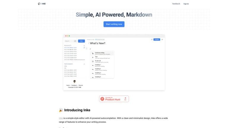 Advanced Inke AI Tool Review