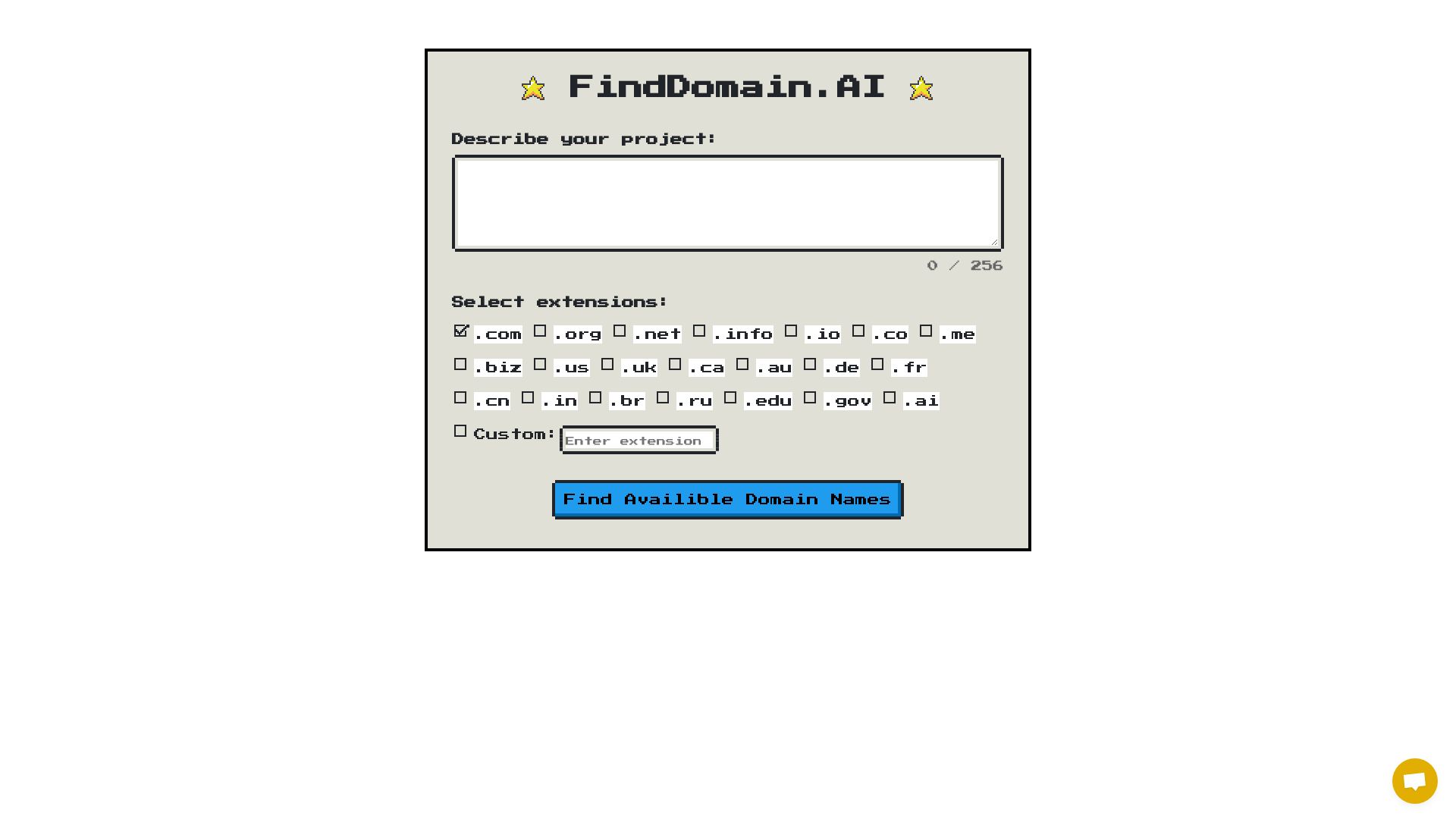 FindDomain.AI logo