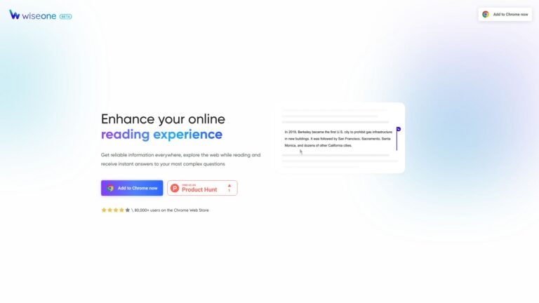 New Wiseone AI Tool Review